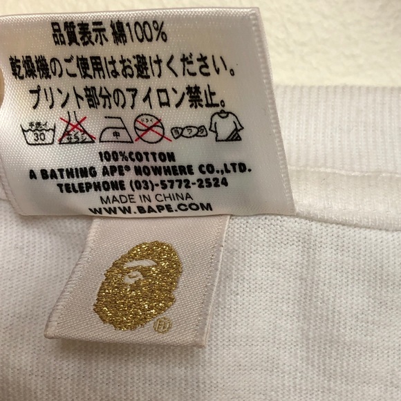 Women’s Bape “Go Ape” tee - Picture 5 of 5